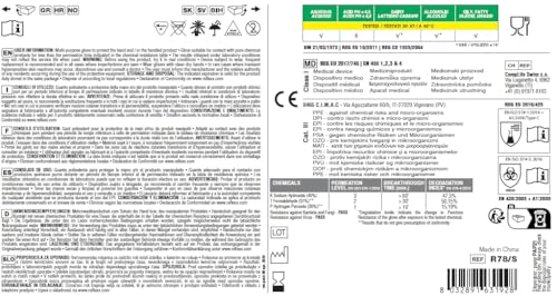 Gants en nitrile noir sans poudre Reflexx R78 taille S paquet de 100 - 3