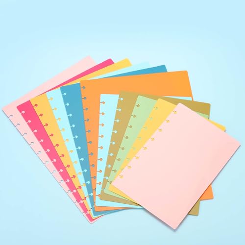 Couvertures à disque PP protégeant efficacement votre Happy Planner contre les pliures