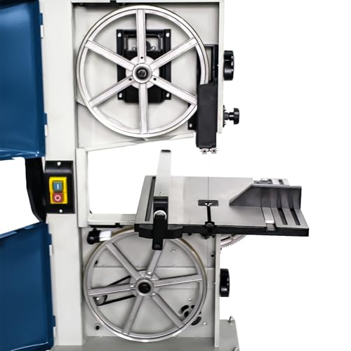 KATSU Tools Woodworking Bandsaw 230mm 9 Inch 350W Electric Benchtop Band Saw, 90mm Cutting Depth, 45° Tiltable Metal Work Table for Mitre Cuts, Blade Included 100556 3 KATSU Tools Woodworking Bandsaw 230mm 9 Inch 350W Electric Benchtop Band Saw, 90mm Cutting Depth, 45° Tiltable Metal Work Table for Mitre Cuts, Blade Included 100556 - Image 3