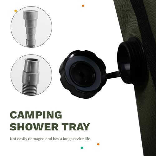 Outdoor camping shower tray imperméable avec bassin de drainage
