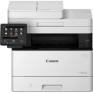 Canon imageCLASS MF453dw All-in-One Wireless Monochrome Laser Printer | Print, Copy, & Scan| | 5″ Color Touch LCD | One Pass Duplex Scan