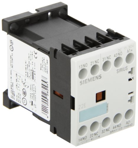Relais de couplage Siemens 3RH11 22-1HB40 S00 contacteur rail 35mm