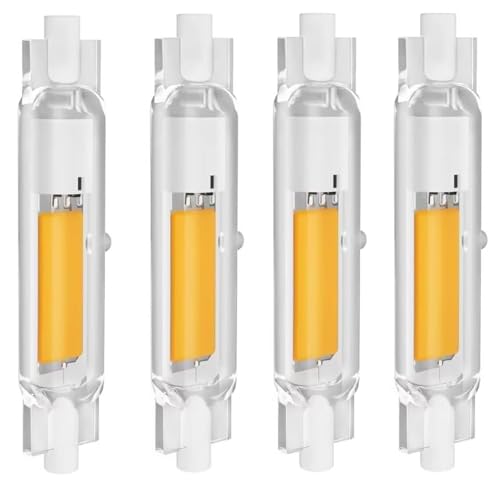 Bombilla LED R7S 20W 78mm Regulable 3000K Pack 4 2