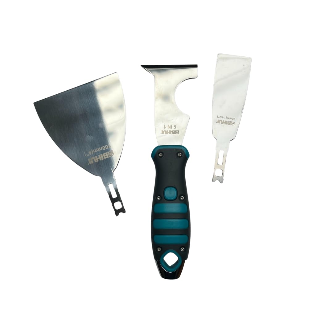 Bihui 6pcs Switchable Putty Scraper Kit