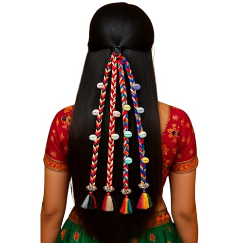 Image of Navratri Hair Braids for Girls & Women