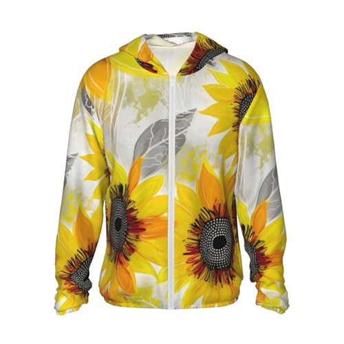 Veste de soleil pour homme UPF 50+ contre les coups de soleil veste