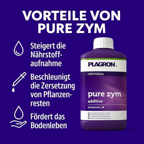 Plagron Pure Enzym 1 L engrais liquide additif de croissance substrat - 3