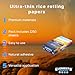 Elements 1.25 1 1/4 Size Ultra Thin Rice Rolling Paper Full Box Of 25