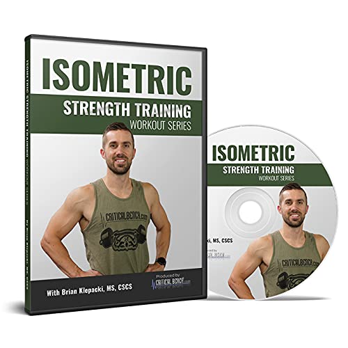 CRITICAL BENCH Isometric Strength Training DVD – Workout Planner to