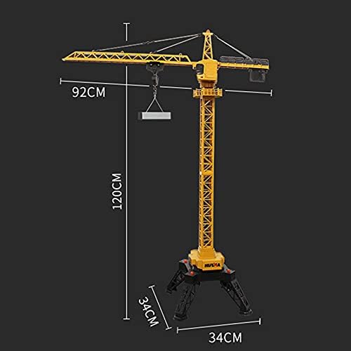HUINA RC 1/14 12CH Lifting 585 Tower Crane Model 2.4G Radio Control Unassembled and Painted Kit