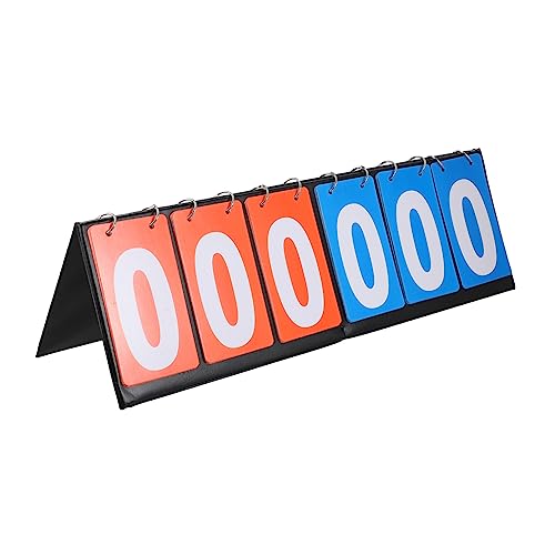 Hemoton Multifunctional Scoreboard Sports Game Score Keeper Large Board Digital Printing for Easy Reading
