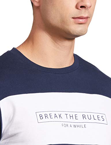 Image of Amazon Brand - Symbol Men's Color Block Regular Fit T-Shirt