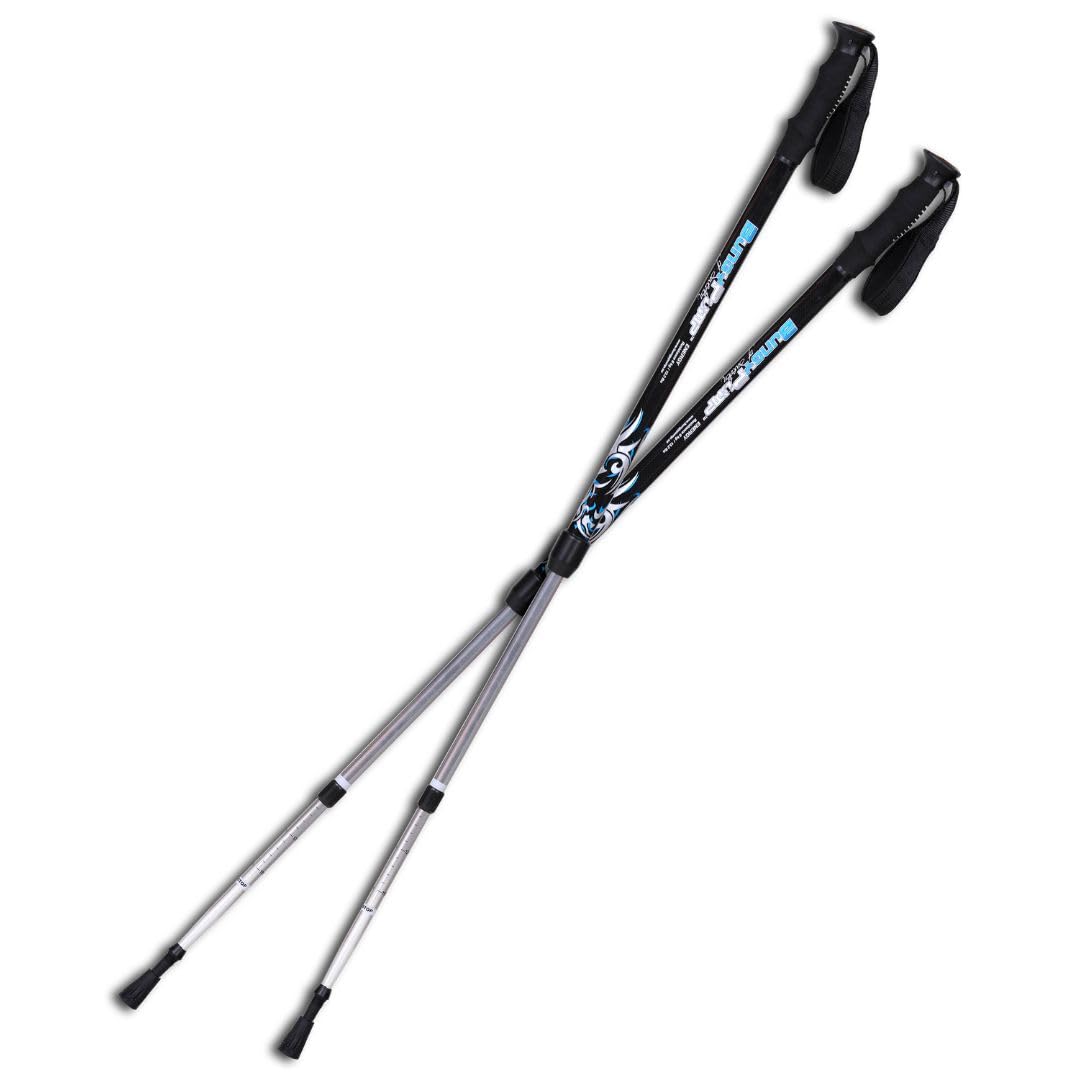 BungyPump Energy - Fitness Walking Poles with 13.2 lbs of Built-in Resistance, Easy Weight Loss While Walking, Used in The Biggest Loser
