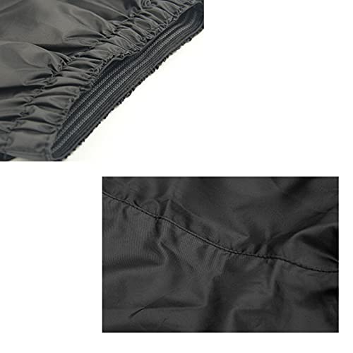 Chaqueta impermeable para ciclismo con capucha negra, talla S miniatura 5