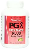 Natural Factors Slimstyles PGX Ultra Matrix Plus Soothe Digest, 820 mg, Softgels, 120-Count