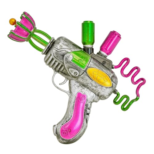 W WIDMANN MILANO Party Fashion - Pistola de rayos, 25 cm, accesorio para disfraces de payaso asesino, alienígena, steampunk