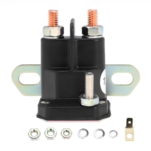 Kicofyee 030817 8321211210 832-1211-210 Starter Solenoid Compatible with Trombetta Hustler Zero Turn Lawn Mower Lawn Mower