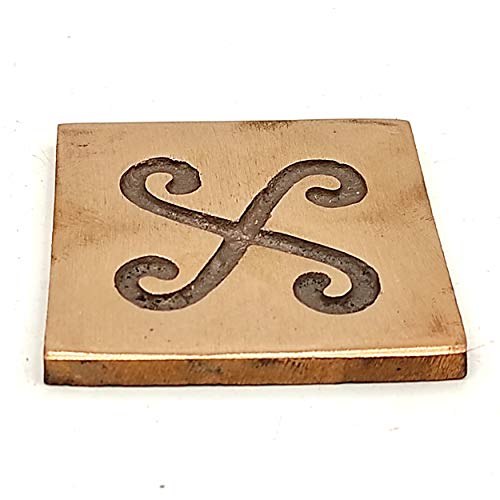 Image of Plus Value Copper Spiral Block for South-East Toilet, Bedroom, Entrance Main Door Vastu Remedies Products Items for Home & Office