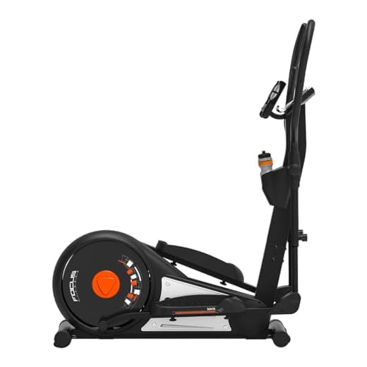 Focus Fitness Fox 5 iPlus - Crosstrainer - bluetooth koppeling - intensief thuisgebruik - 16 trainingsprogramma’s