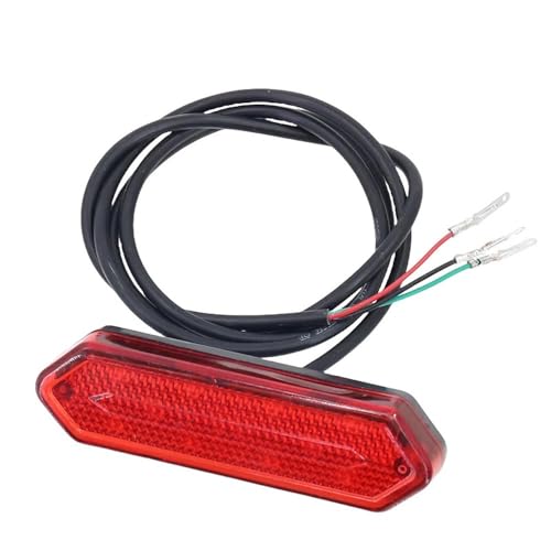 Luz de freno trasera 48 V para Citycoco con soporte y seguridad nocturna