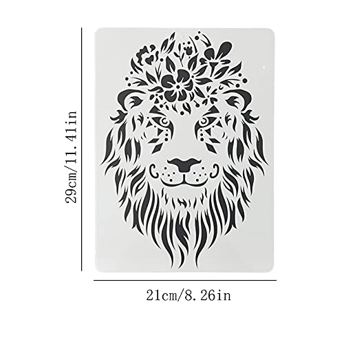 12 Stuks Dierlijke Stencil Sjablonen, Wasbare Schilderij Stencil, Herbruikbare Schilderij Stencil, Gebruikt voor… - Image 3