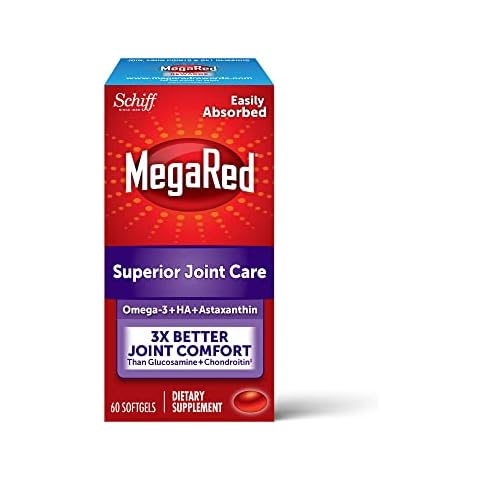 Schiff MegaRed Joint Care 60 Day Supply 60 Softgels Cover