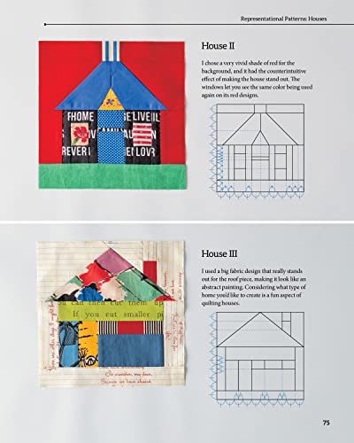 180 Patchwork Quilt Blocks: Experimenting with Colors, Shapes, and Styles to Piece New and Traditional Patterns (Landauer) Japanese Quilting Design Elements - Animals, Geometric, Florals, and More - Image 4