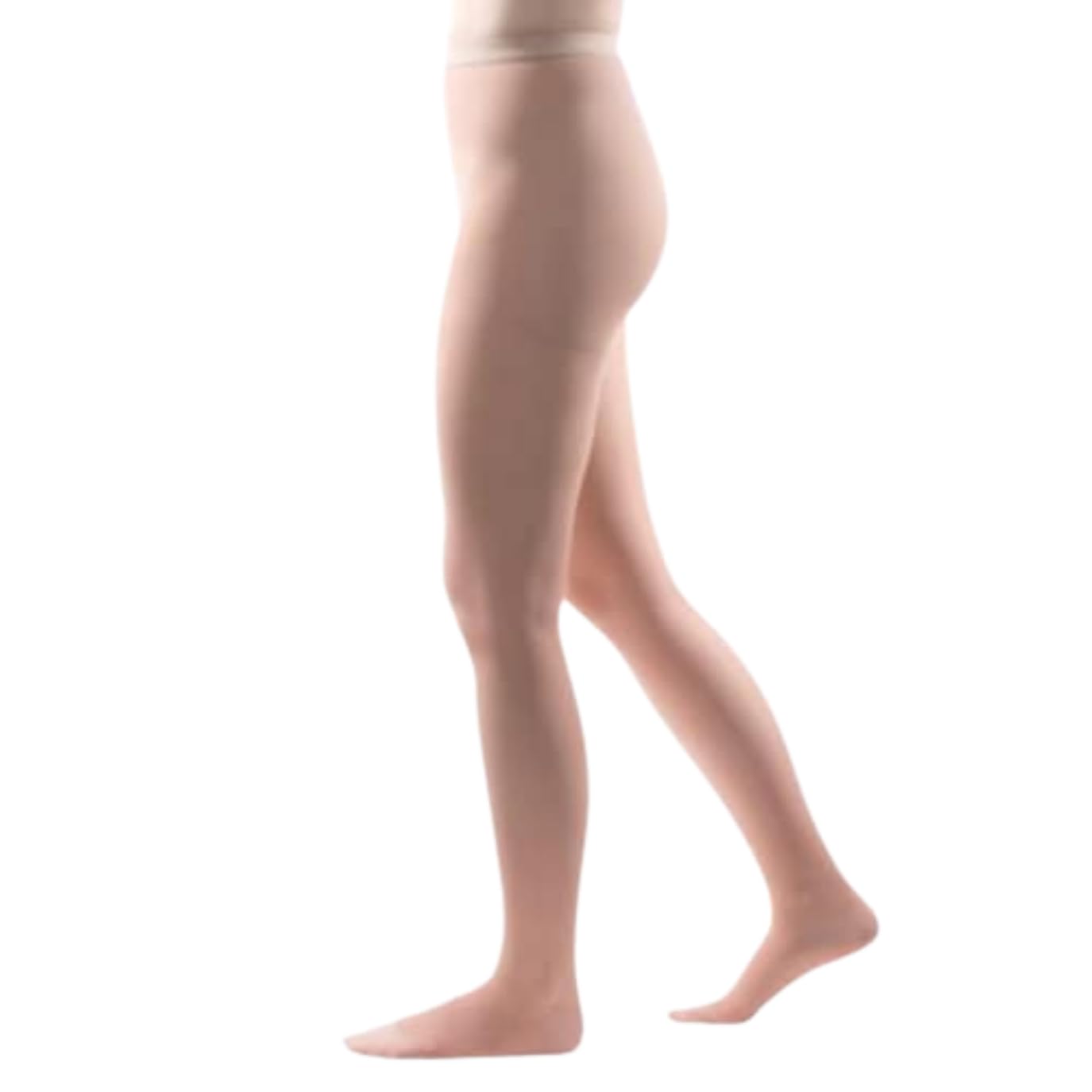 Allegro 20-30 mmHg Essential 33 - Medias de compresión, Medium, Color piel (nude), 1