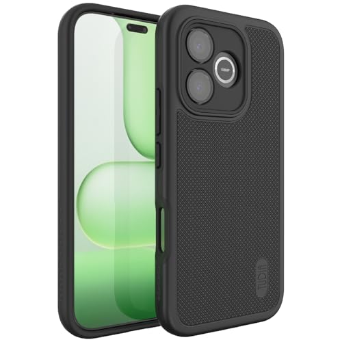 Coque Honor 600 Lite 5G TUDIA MergeGrip antichoc double couche Noir Mate