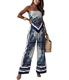 ksotutm Womens Paisley Print 2 Piece Outfits Sleeveless Cami Top Going Out Wide Leg Pants Boho Summer Beach Vacation Set