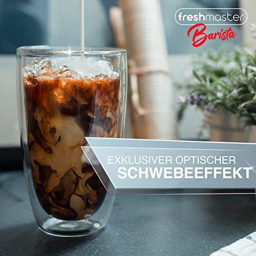 Doppelwandige Gläser Fresh Master für Latte Macchiato, 6er Set