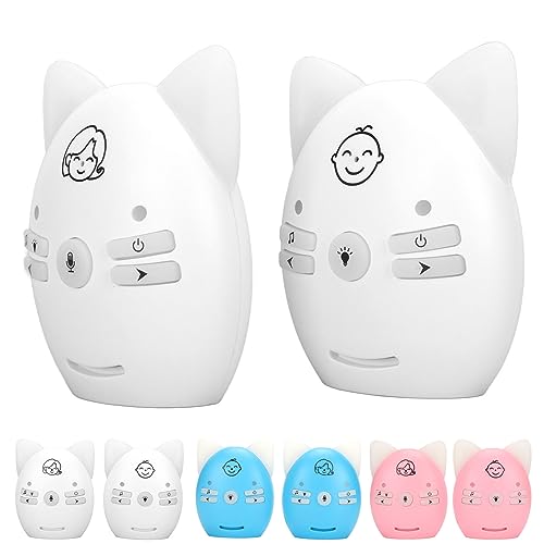 ベビーモニター デジタル 10段階音量調節 双方向通話 300m長距離対応 安心の暗号化伝送 オーディオモニター USプラグ対応 狭小住宅・アパートに最適 一人目児育て家族向け