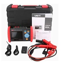 UNI-T Uni-Trend Battery Tester UT677A Battery Internal Resistance Test True Four-Wire AC Internal Resistance Lead-Acid Lithium Battery Voltage, Temperature Battery Internal Resistance TesterUT677A