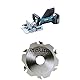 Makita DPJ180RTJ Akku-Nutfräse 18V / 5,0 Ah, 2 Akkus + Ladegerät im MAKPAC + Nutfräser 100mm