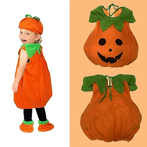 Naisidas HALL2 Toddler Baby Girl Boy Halloween Pumpkin Costumes thumb #5