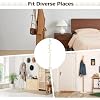 Gold Tree Coat Rack with Marble Base, Freestanding Floor Standing Coat Tree with Multiple Hooks, Modern Metal Clothes Stand for Entryway, Bedroom, Living Room Decor and Organization