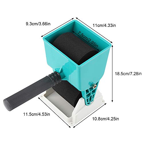 Rolo Aplicador de Cola Portátil, Colador Manual, Fácil Revestimento para Carpintaria (Controle de fl