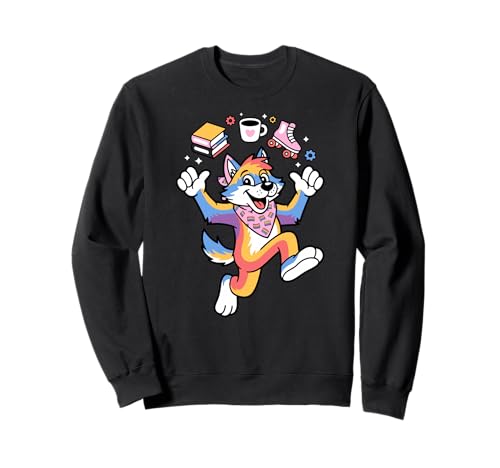 Queer Fox Art Pan Pride Colors Books �R�[�q�[�X�P�[�g �g���[�i�[