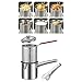 YunJove Deep Fryer Set Cooking Pot Fits All Stovetops Portable Nonstick Heavy Duty Thick Butter Warmer Pot Small Deep Fryer Pot for Fried Foods, with Tongs 1.2L