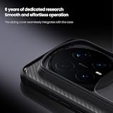 teroxa Etui do Honor Magic 8 Pro z osłoną aparatu, narożniki poduszka powietrzna, odporna na wstrząsy ochronna osłona slajdów, etui ochronne na obiektyw Magic8 Pro (szare)