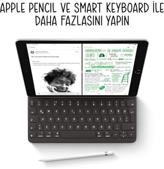 Apple 2021 iPad (10.2 inç, Wi-Fi, 64 GB) - Uzay Grisi (9. nesil) - Görsel 7