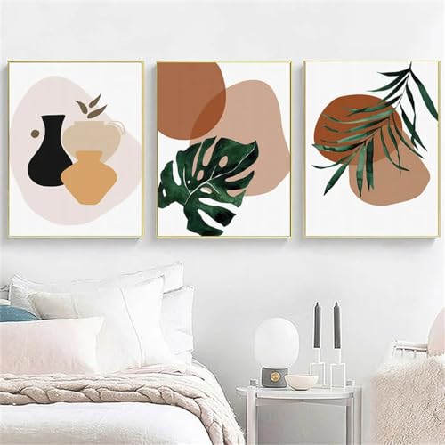 Peinture sur toile abstraite à haute définition pour une décoration murale raffinée