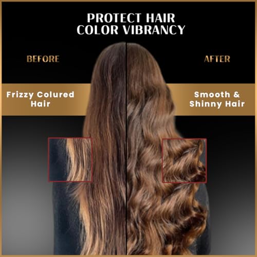 Image of WILDLY PURE Professional Keratin Shampoo & Hair Mask | 7 Days Smoothening | 8 weeks Colour Protection | With Natural Biolipid Complex & Hyaluronic Acid | Deep Conditioning for dry & frizzy Hair (Keratin Combo)