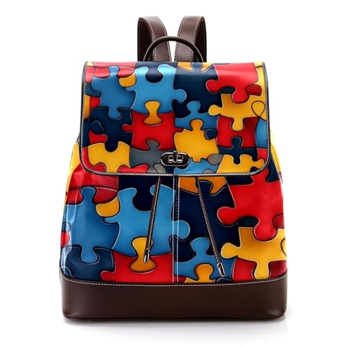Sac à dos papillon rouge en cuir PU unisexe idéal pour les cours et sorties urbaines