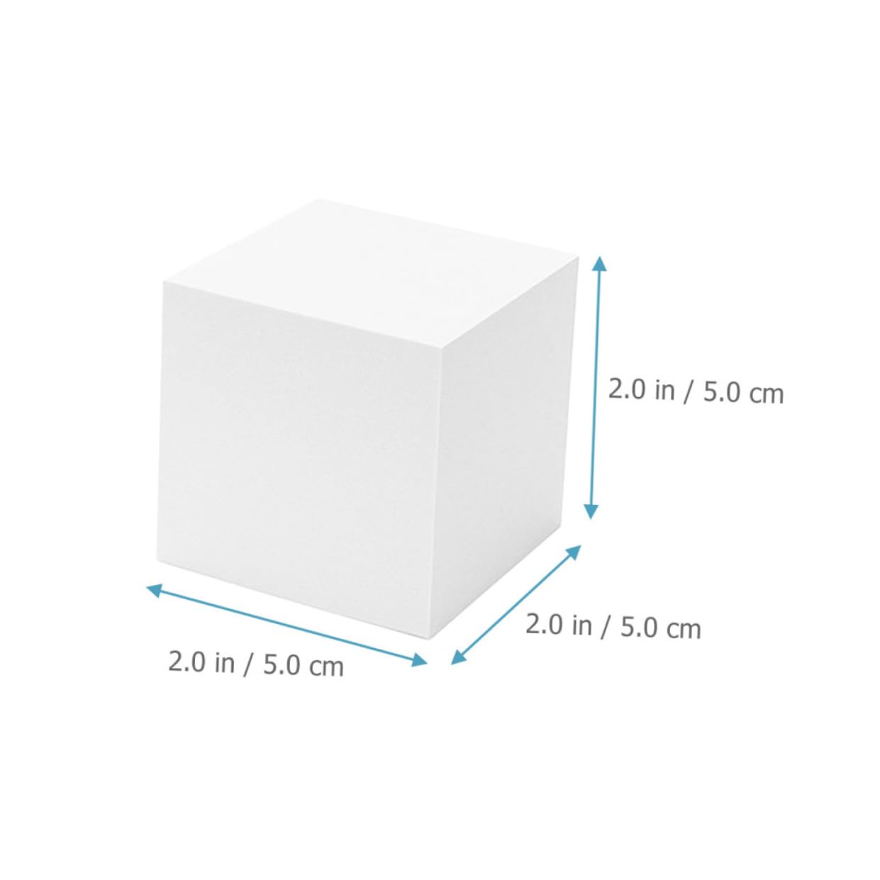Ipetboom 8 Pezzi Oggetti di Scena per Servizi Fotografici Cubo di Schiuma Bianco, Accessori Decorativi per Fotografia di Prodotti Cosmetici e Gioielli, Supporti Leggeri per Studio