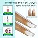 Silicone Practice Fingers for Acrylic Nails, Bendable Fake Nail Training Finger Manicure DIY Nail Art (4-2pcs)