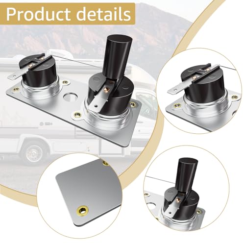 Image of 232306 Temperature Controller Switch Replacement Parts, RV Water Heater Temperature Control Switch 120V. Compatible with Suburban 232306. (2Pcs)