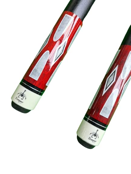 JBB Pool cue Stick and Snooker cue Stick American 12mm -2pcs 3