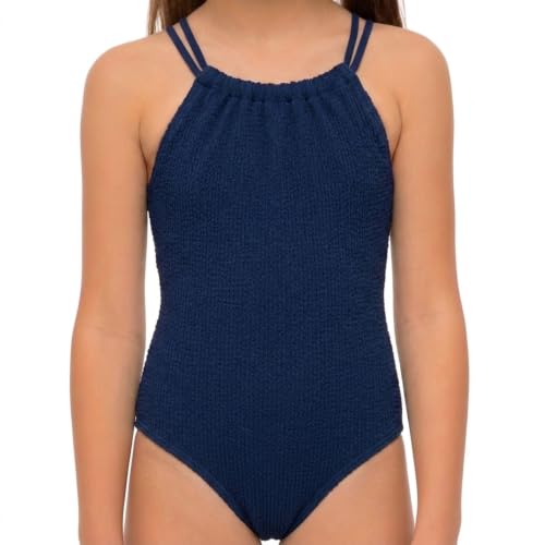 Image of Kanu Surf Girls Jasmine Beach Sport Halter One Piece Swimsuit