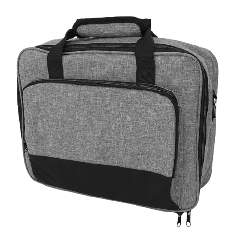 Funda para proyector Zunate con correa ajustable para hombro, bolsa de almacenamiento de tela Oxford, medidas 16,0 x 5,7 x 11,5 pulgadas miniatura 2